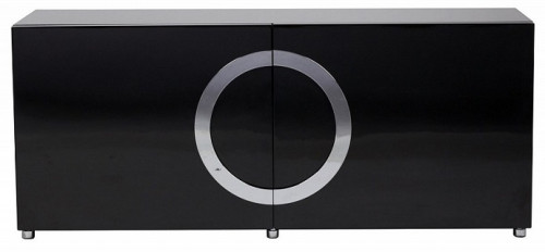 тумба fuller мдф 150x48,5x65 чёрная в Костроме