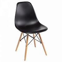 стул деревянный eames pc-015 black в Костроме