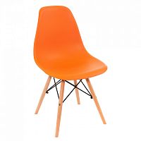 стул деревянный eames pc-015 оранжевый в Костроме