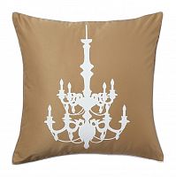 подушка с рисунком канделябра chandelier mustard в Костроме