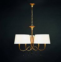 подвесная люстра mantra paola painted gold 3540 в Костроме