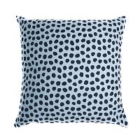чехол для подушки из хлопка с принтом funky dots, серо-голубой в Костроме