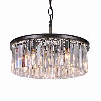 подвесной светильник odeon 6b/p black/clear от delight collection в Костроме