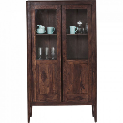 шкаф-витрина brooklyn walnut коричневый 100x40 в Костроме
