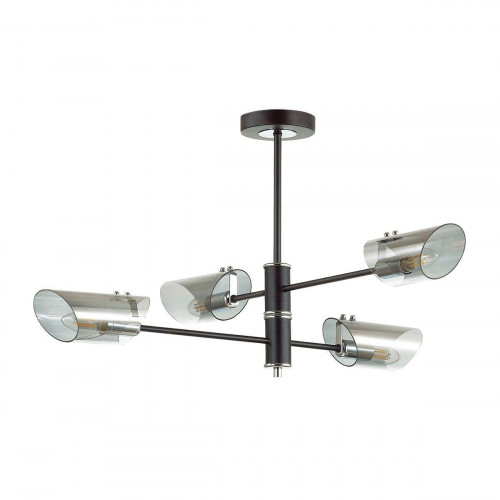 потолочная люстра lumion nolan 4402/4c дымчатая в Костроме