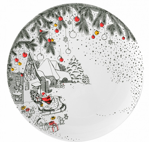 блюдо сервировочное happy new year в Костроме