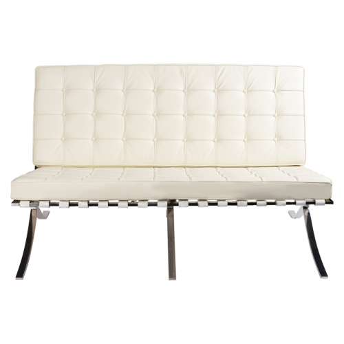 диван barcelona style loveseat sofa прямой белый в Костроме