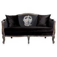 диван «секрет» fornasetti прямой черный в Костроме
