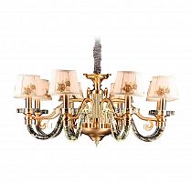 подвесная люстра idlamp michel 404/8-ledoldbronze в Костроме
