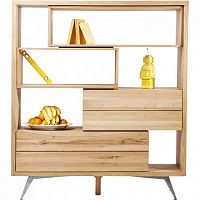 стеллаж bookcase коричневый в Костроме