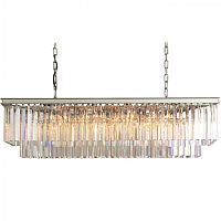 люстра odeon l80 silver&glass серая, прозрачная в Костроме