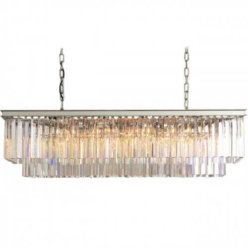 люстра odeon l80 silver&glass серая, прозрачная в Костроме