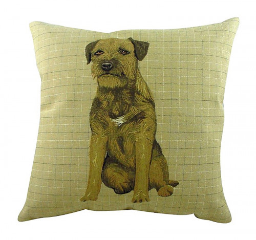 подушка с фото бордер терьера border terrier в Костроме