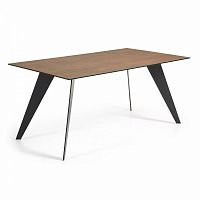 стол nack 200x100 черный corten c368k10 от la forma (ex julia grup) в Костроме