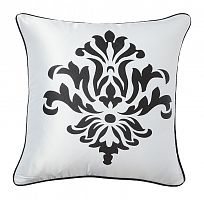 подушка с геральдическими лилиями fleur de lys ii white в Костроме