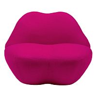 кресло губы heller kiss малиновый кашемир в Костроме