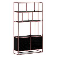 стеллаж makella new copper черный дуб в Костроме