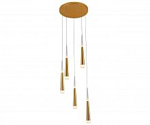 подвесная светодиодная люстра kink light рэй 6114-5a,33 в Костроме