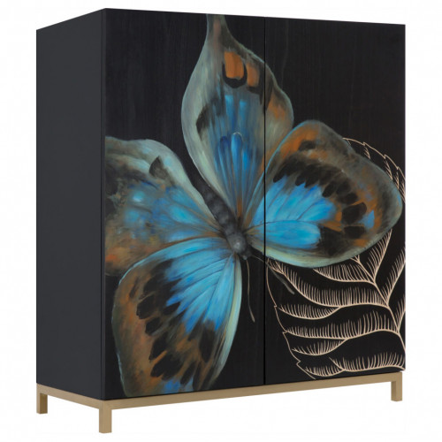 комод butterfly черный в Костроме