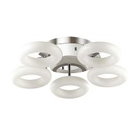 потолочная светодиодная люстра odeon light reggio 3966/65l в Костроме