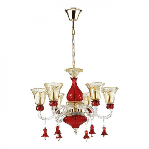 подвесная люстра odeon light madlen 4004/6 в Костроме
