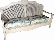 французкая лавочка mobilier de maison сине-белая в Костроме