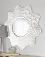 зеркало круглое фигурное марайа chalk white в Костроме