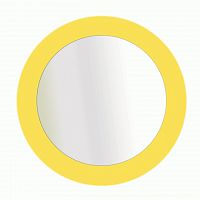 зеркало круглое в желтой раме sheer sole в Костроме