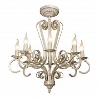 потолочная люстра vitaluce v1072/8pl бежевая в Костроме