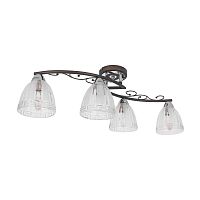 потолочная люстра idlamp nield 232/4pf-blackchrome в Костроме