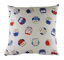 подушка с принтом owl print blue в Костроме
