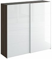 шкаф-купе slide 1700 белый глянец коричневый в Костроме