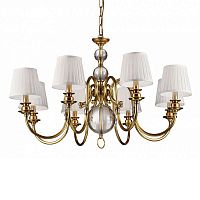 люстра newport 8 от delight collection белая/прозрачная/бронзовая в Костроме