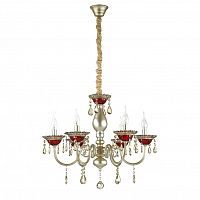 подвесная люстра odeon light dezira 3394/6 в Костроме