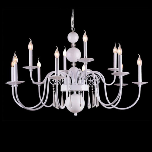 подвесная люстра newport 32212/c white в Костроме