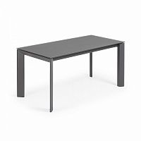 стол atta 160 (220)x90 антрацит, темно-серое стекло cc0186c02 от la forma (ex julia grup) в Костроме