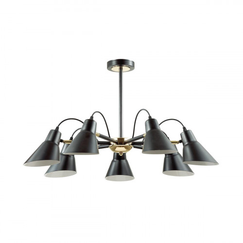 потолочная люстра lumion naomi 3709/7c черная в Костроме