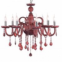подвесная люстра ideal lux giudecca sp8 rosso в Костроме