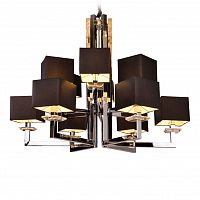 подвесная люстра newport 3206+6/c хром в Костроме