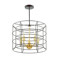 подвесная люстра lumion rupert 4410/5 черная в Костроме