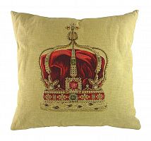 подушка с картинкой короны queen crown cream в Костроме