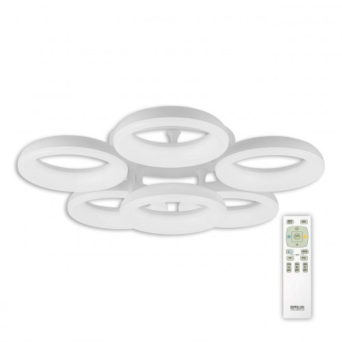 потолочная светодиодная люстра citilux паркер cl225160r в Костроме
