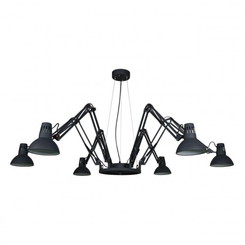 подвесная люстра arte lamp ragno a2043sp-6bk в Костроме