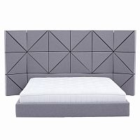 кровать двуспальная 180х200 фиолетовая floe comforty в Костроме