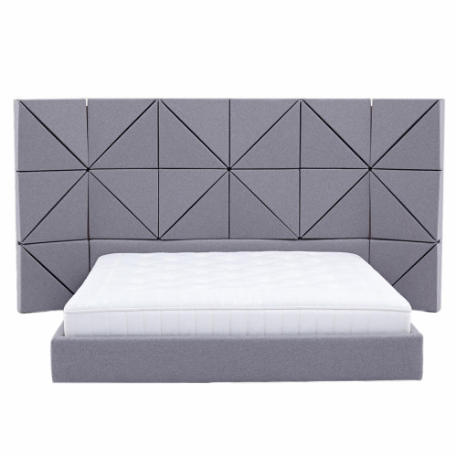 кровать двуспальная 180х200 фиолетовая floe comforty в Костроме