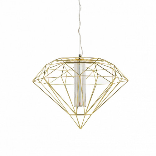 подвесной светильник polyhedra диаметр 40 золото в Костроме