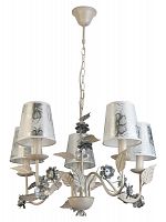 подвесная люстра toplight madlyn tl5630d-05wh в Костроме