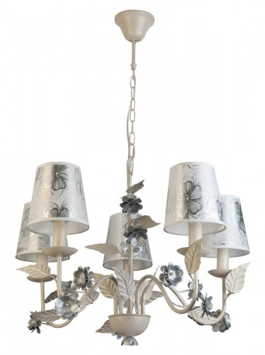 подвесная люстра toplight madlyn tl5630d-05wh в Костроме