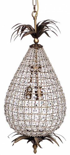 люстра дизайнерская chandelier3 медь и прозрачное стекло в Костроме