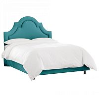 кровать двуспальная 160х200 бирюзовая kennedy peacock в Костроме